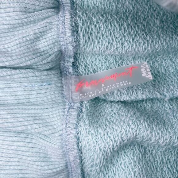 FREE PEOPLE FP Movement Cinched Shorts Sz Small Clear Skies - Picture 7 of 12